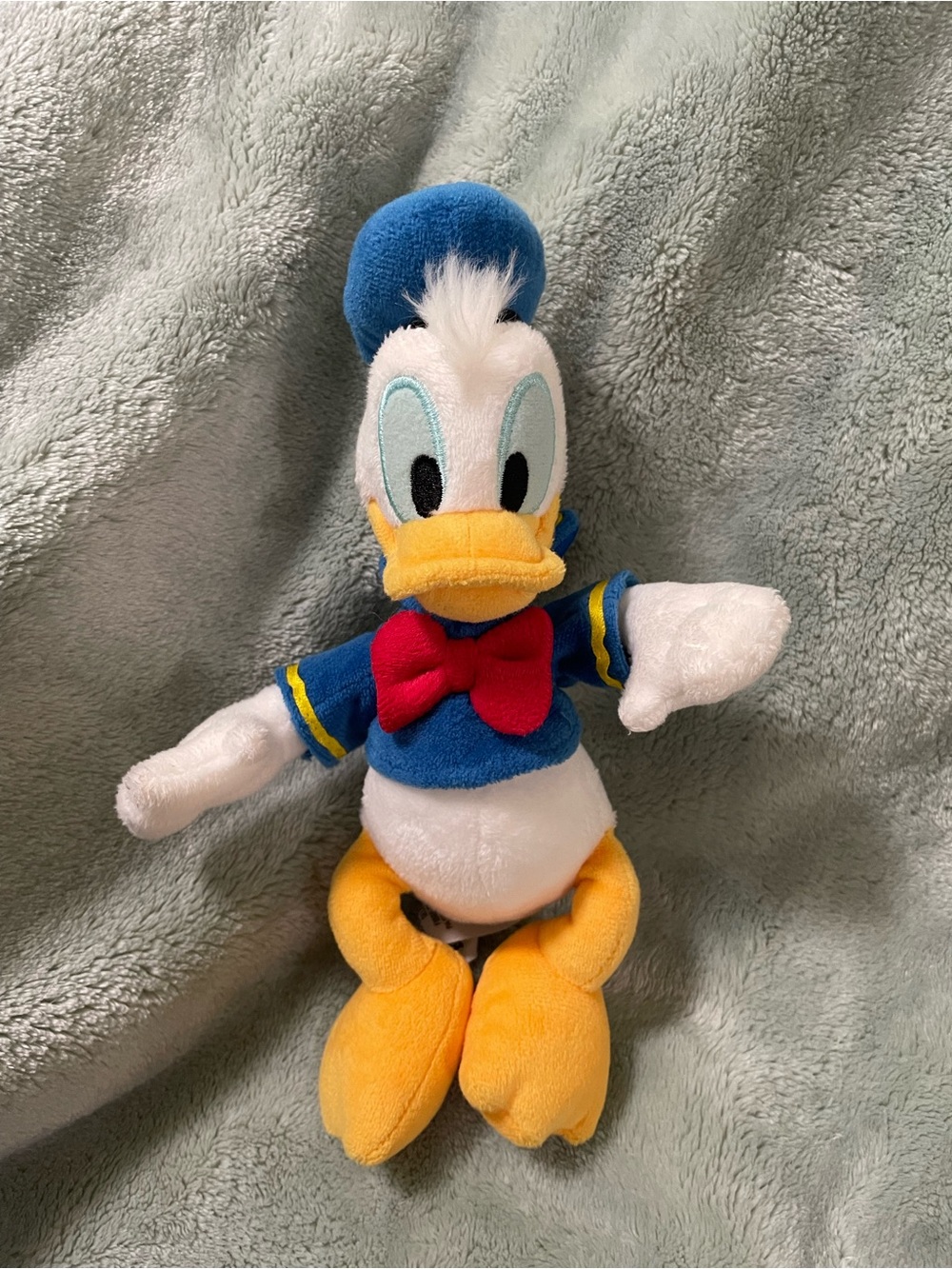 Disney Donald Duck Plush 9” Stuffed Animal Disney World Beanie Small